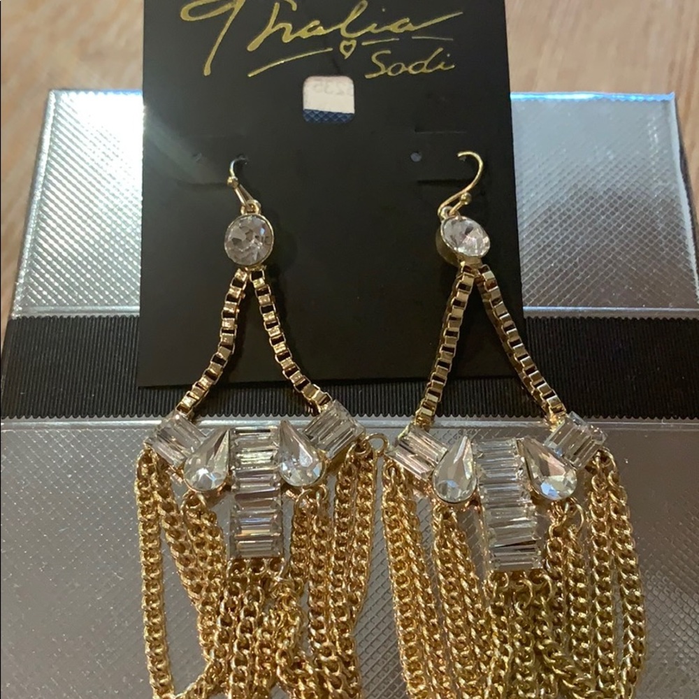Thalia sodi /gold long earring